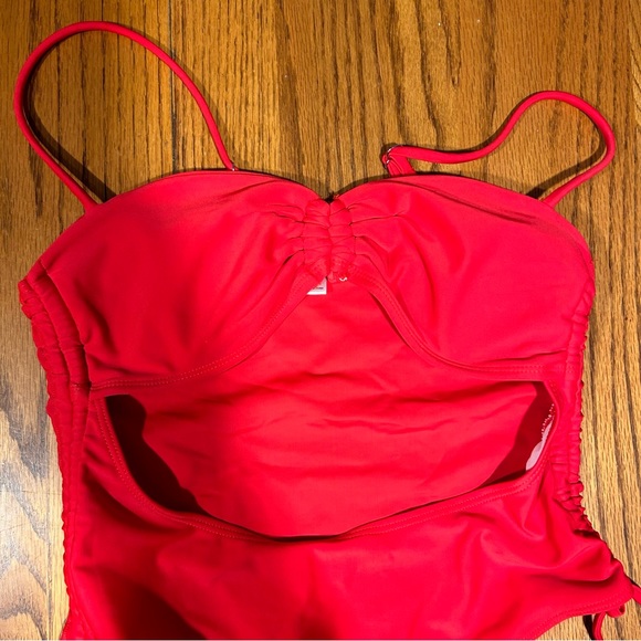 Red Swimsuit - Picture 2 of 4